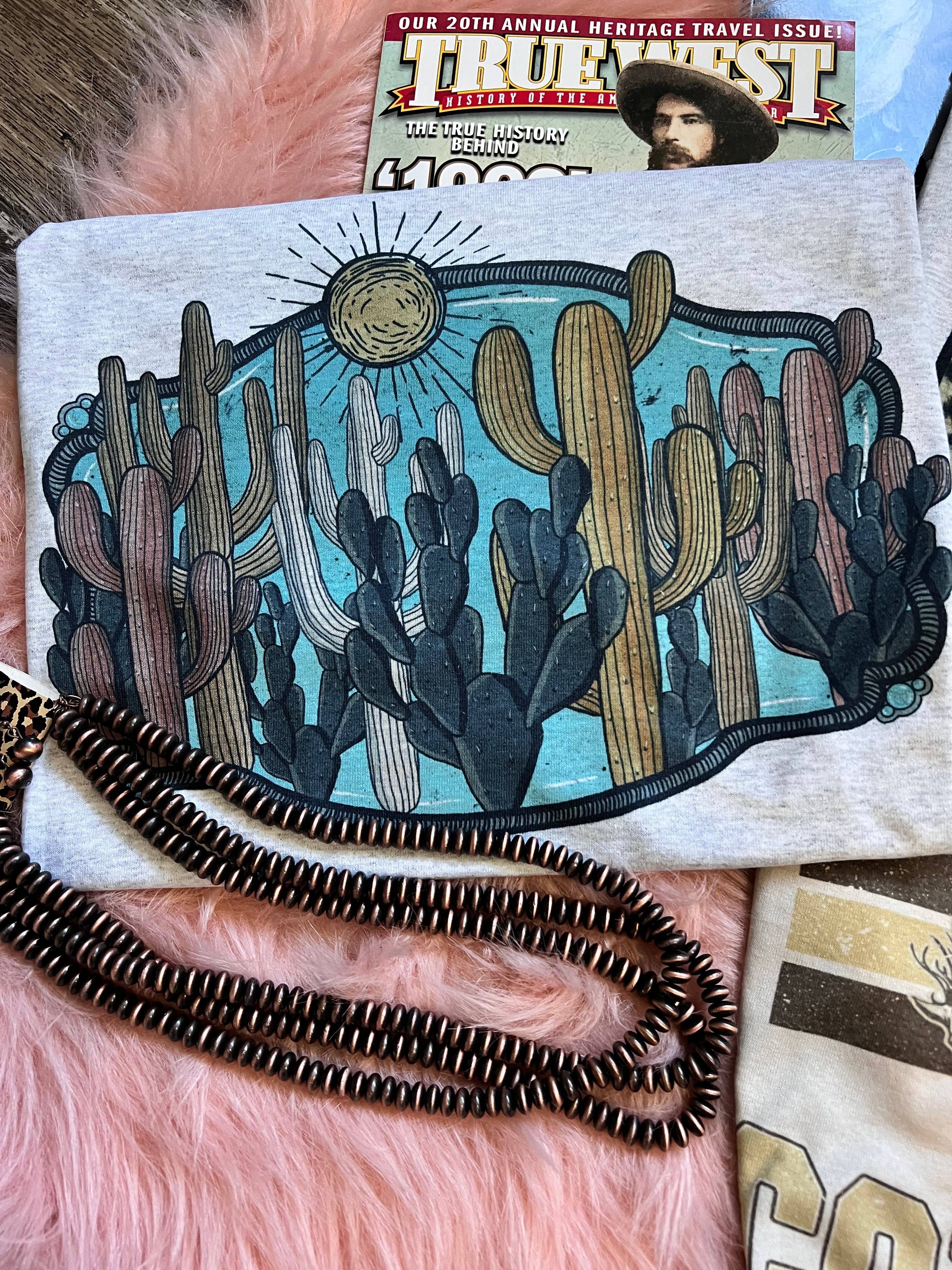 Cactus Buckle Tee