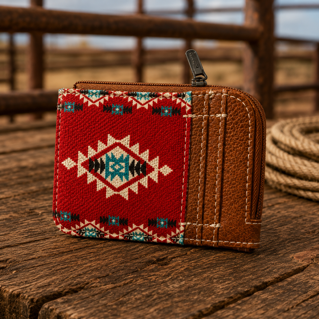Wrangler Aztec Credit Card Holder