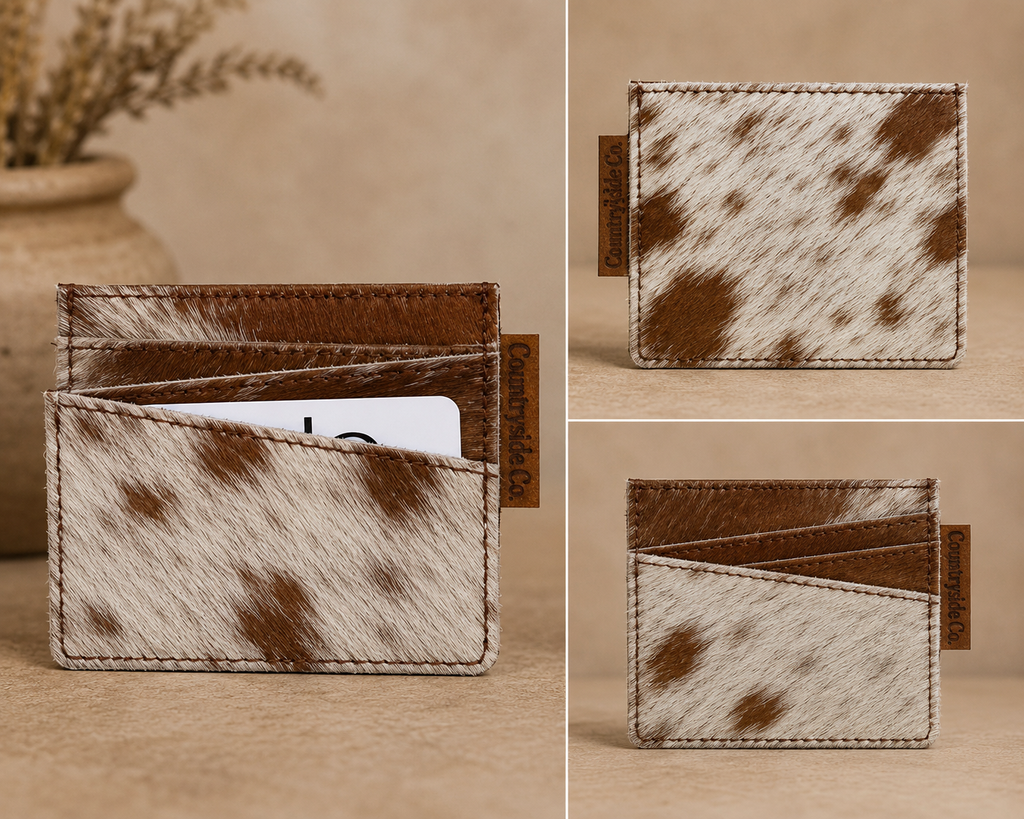 Cowhide Credit Card Holder