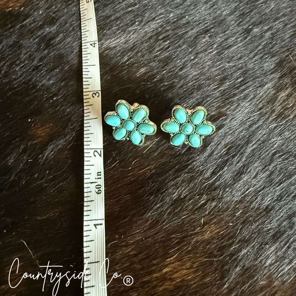 Detailed Trendy Flower Earring