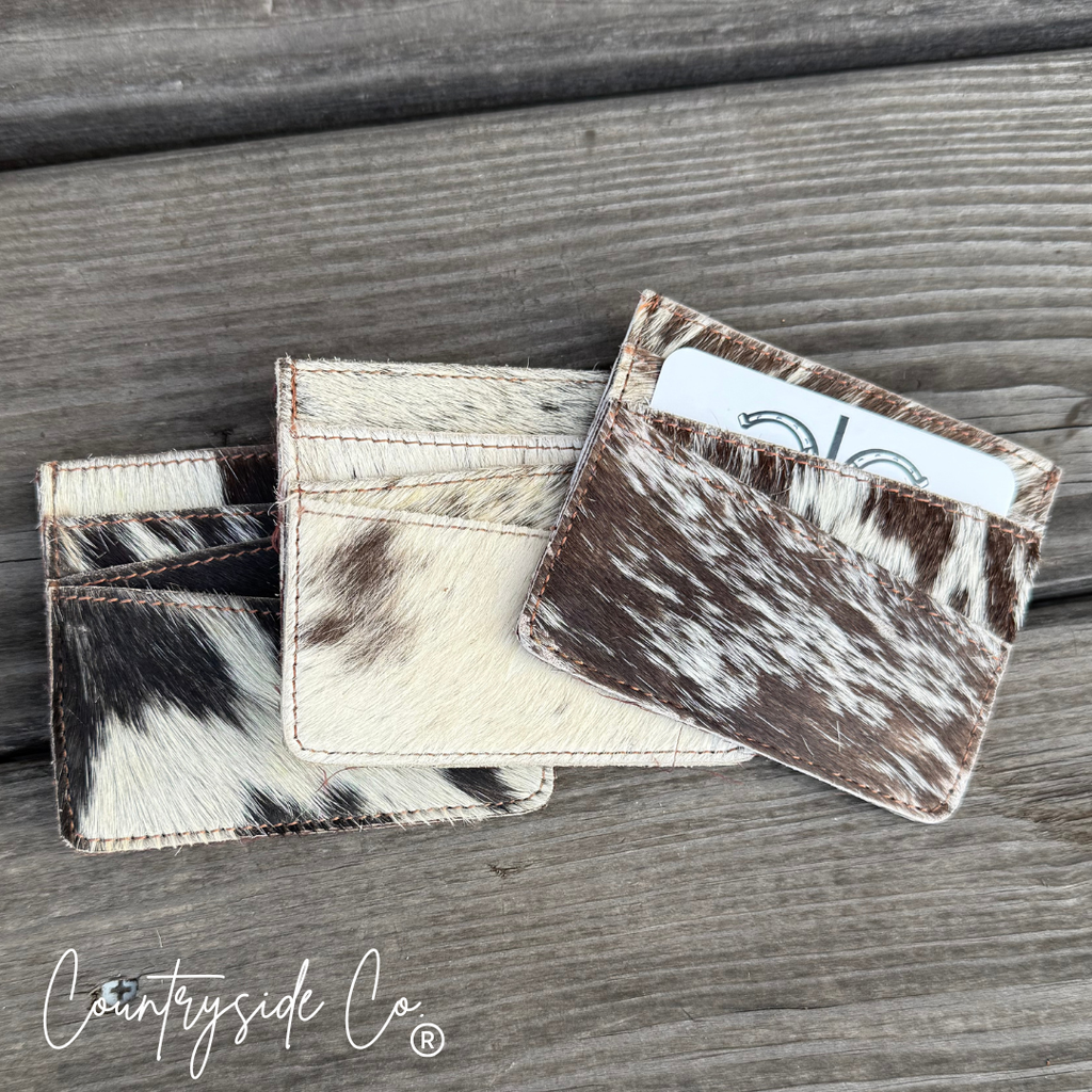 Cowhide Credit Card Holder