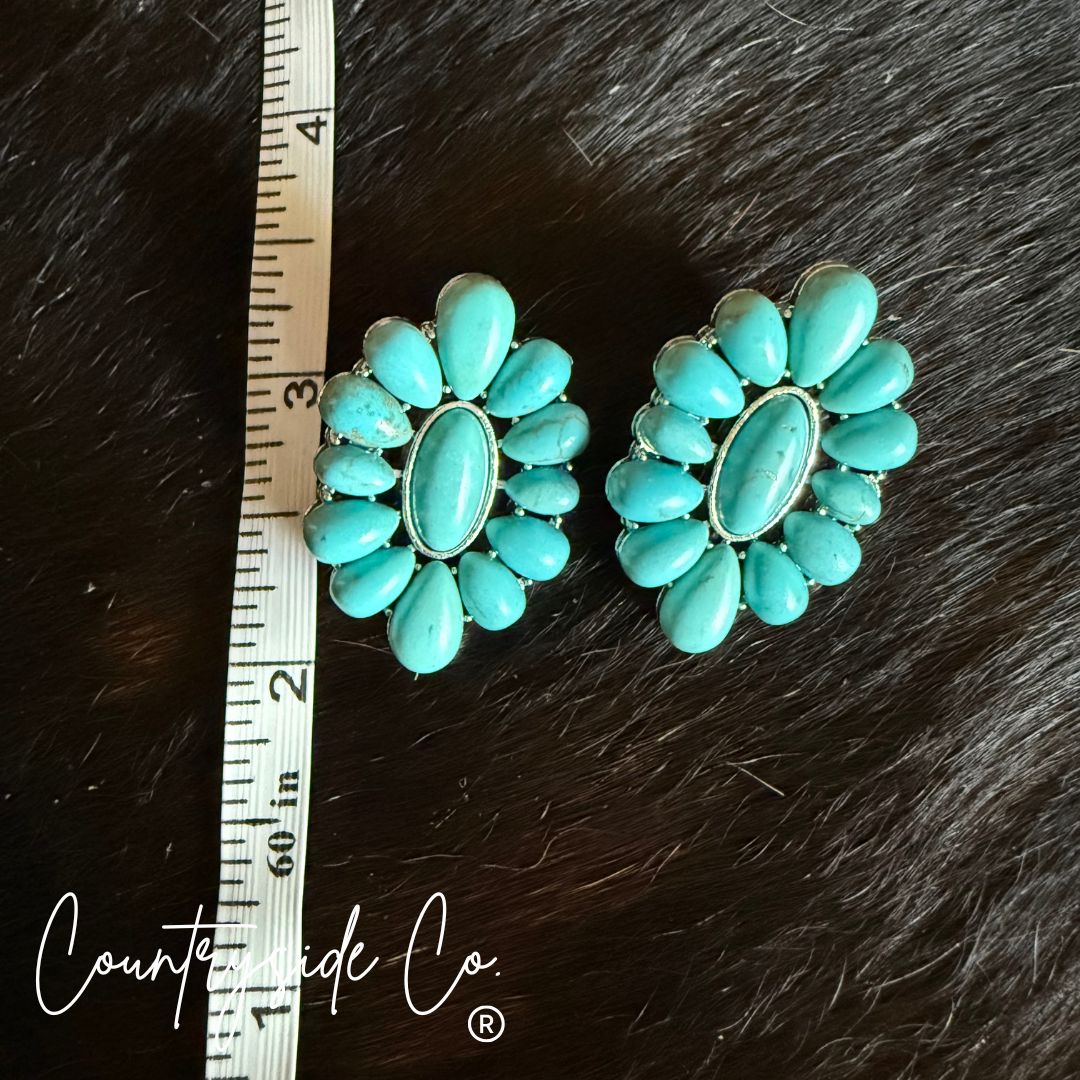 Turquoise Dolly Earrings