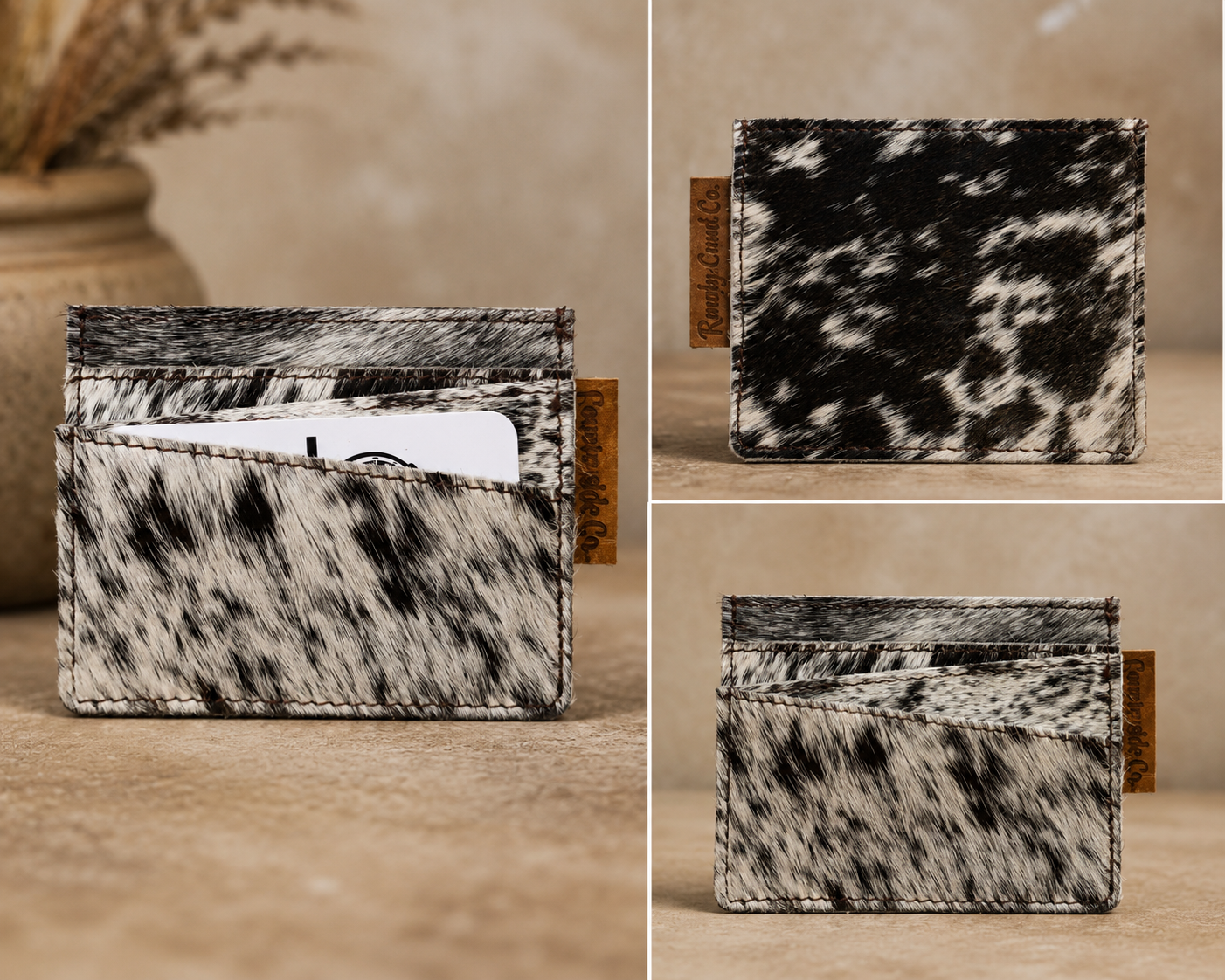 Cowhide Credit Card Holder
