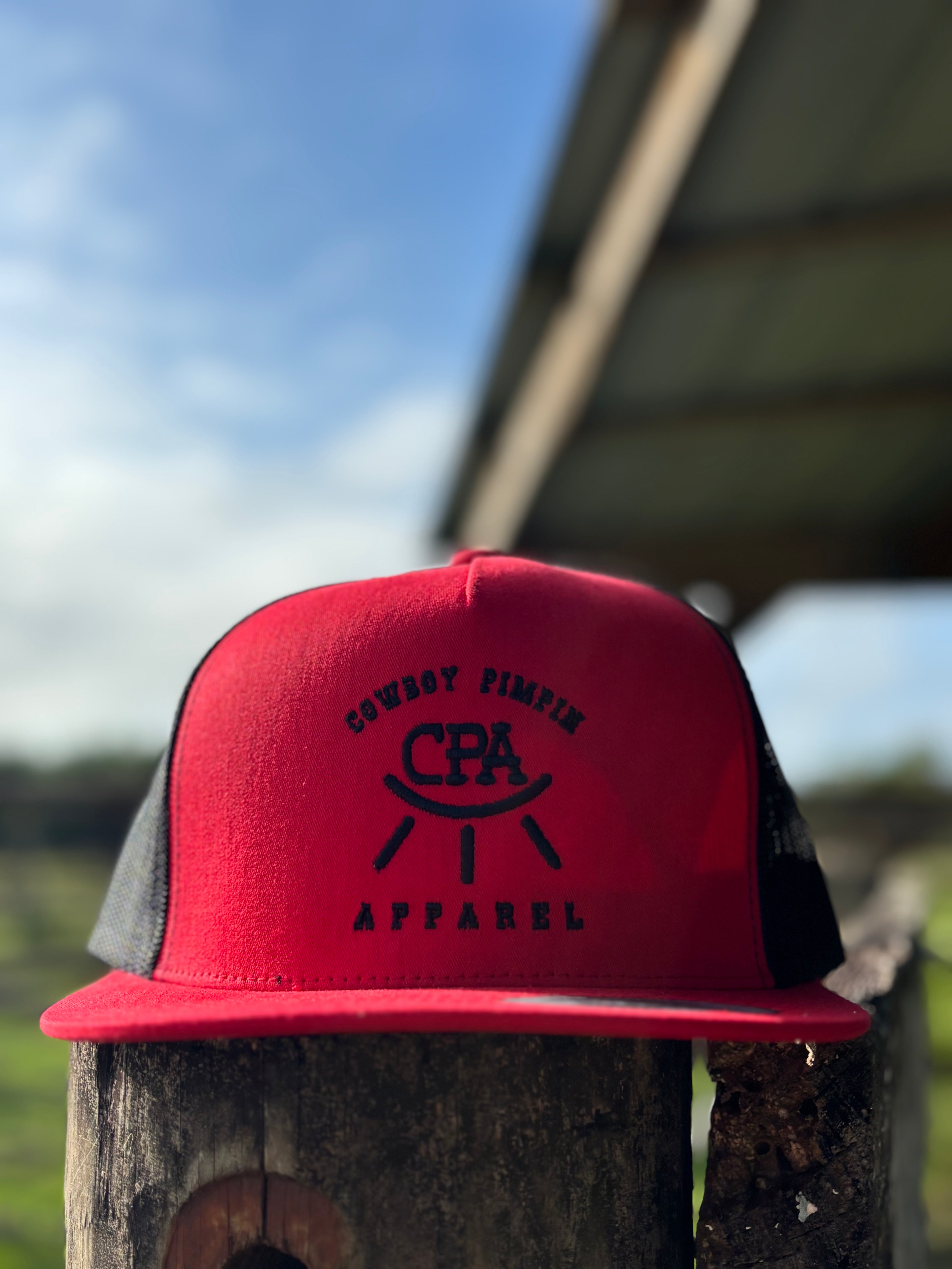 Cowboy Pimpin Logo Hat