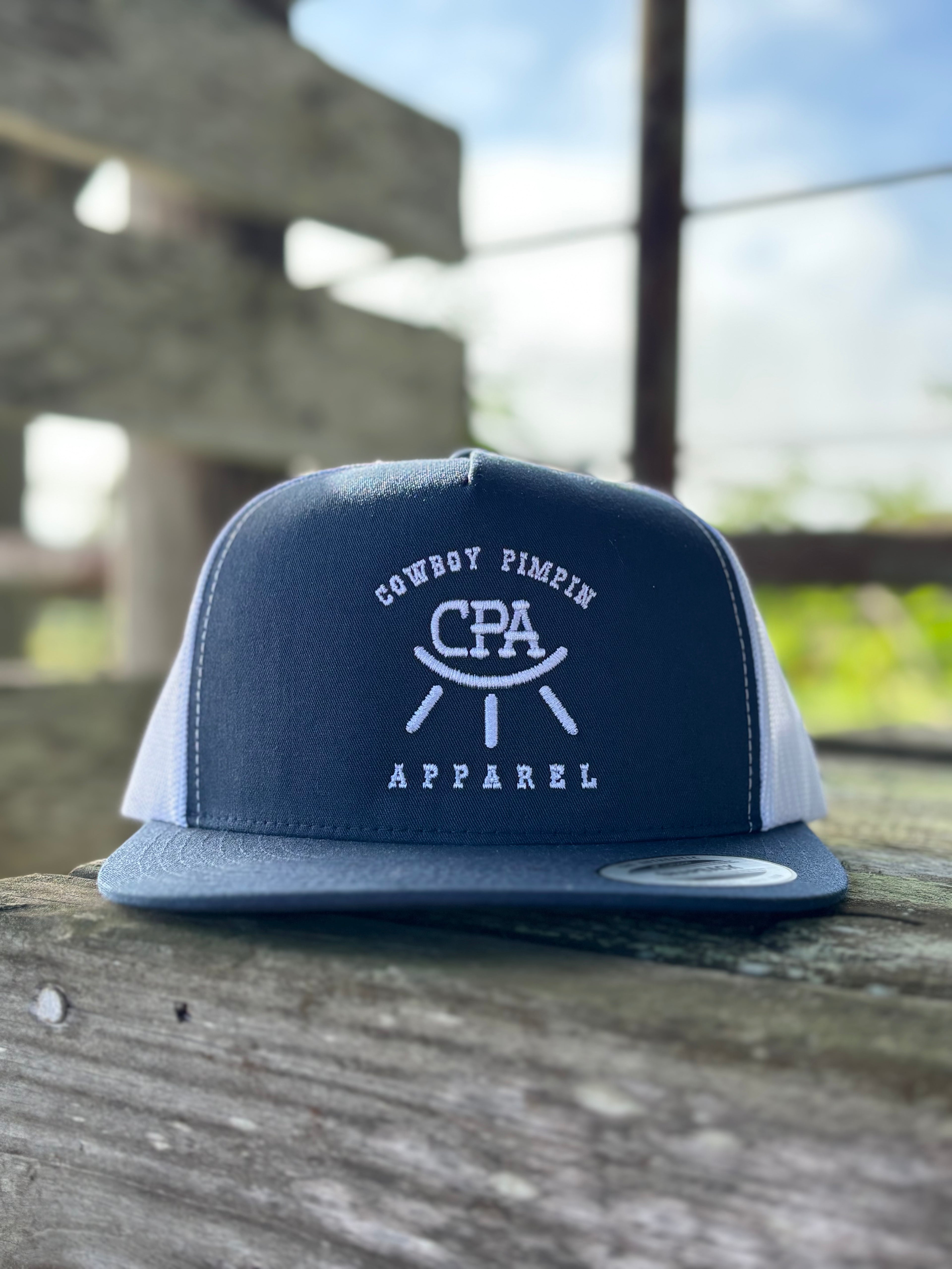 Cowboy Pimpin Logo Hat