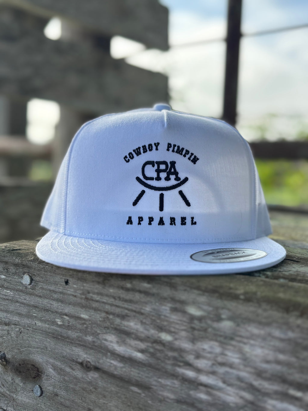 Cowboy Pimpin Logo Hat