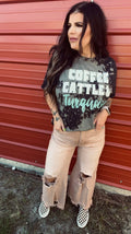 Coffee, Cattle, & Turquoise Tee