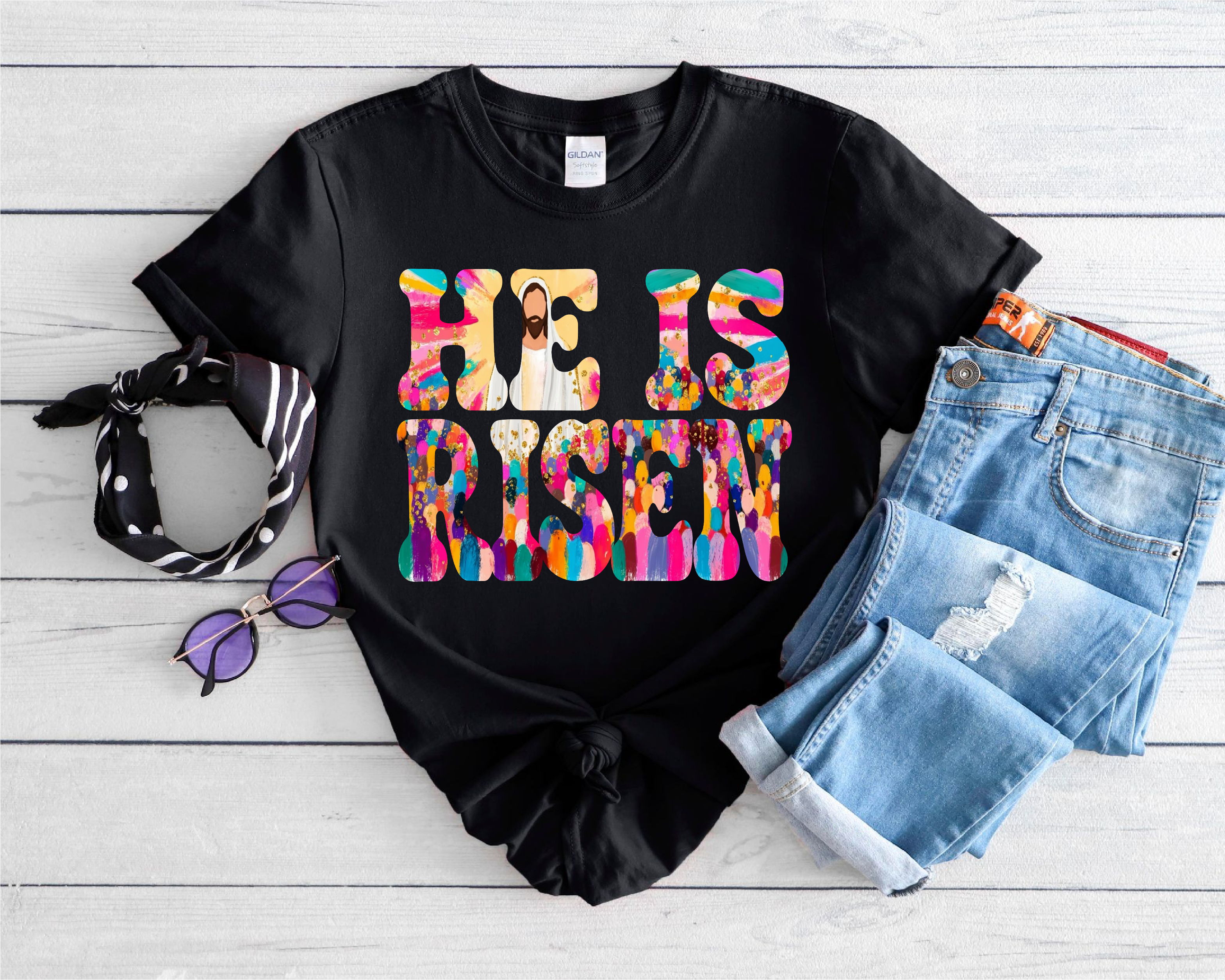 He is Risen- UNISEX Graphic Tee